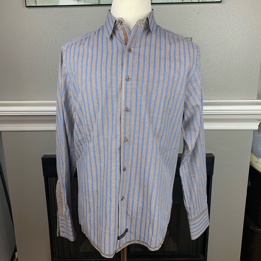 English Laundry Dress Shirt Sz XL
